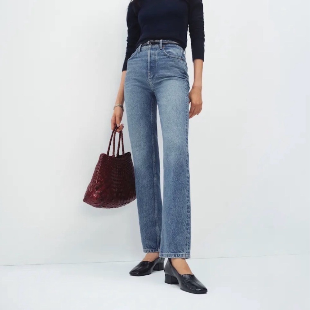 Reformation Cynthia high rise straight jeans women’s 31 NWT